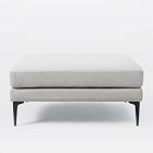 Andes Leather Ottoman