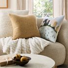 Brushed Woven Pillow Cover