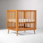 Mid-Century 5-in-1 Convertible Mini Crib