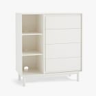 Tilden 4-Drawer Dresser - White