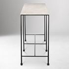 Leilani Botticino Marble Console Table (60")