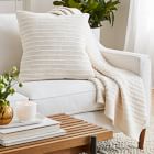 Soft Corded Pillow Cover &amp; Throw Set