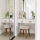 Modern Resin Stone Vanity Mirror