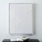 Pieced Fabric Framed Dimensional Wall Art