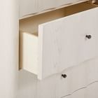 Scalloped Tall 4-Drawer Dresser (30")