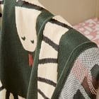 Snake Jacquard Baby Blanket