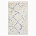 Dot Diamond Low-Shed Shag Rug