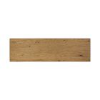 Narrow single-drawer wooden front, likely part of a longer dresser.