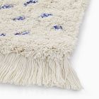 Dot Diamond Low-Shed Shag Rug