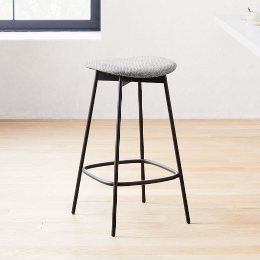 Modern Petal Backless Counter Stool
