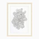 Paths of the Maze Framed Wall Art