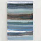 Oversized Abstract Waves Framed Wall Art by Sarah Campbell