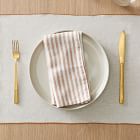 European Linen Stripe Napkin Sets