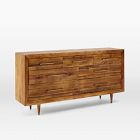 Open Box: Alexa 70" 7-Drawer Dresser, Light Honey
