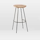 Chip & Dent: Alden Wood Bar Stool, Wood, Natural Mango