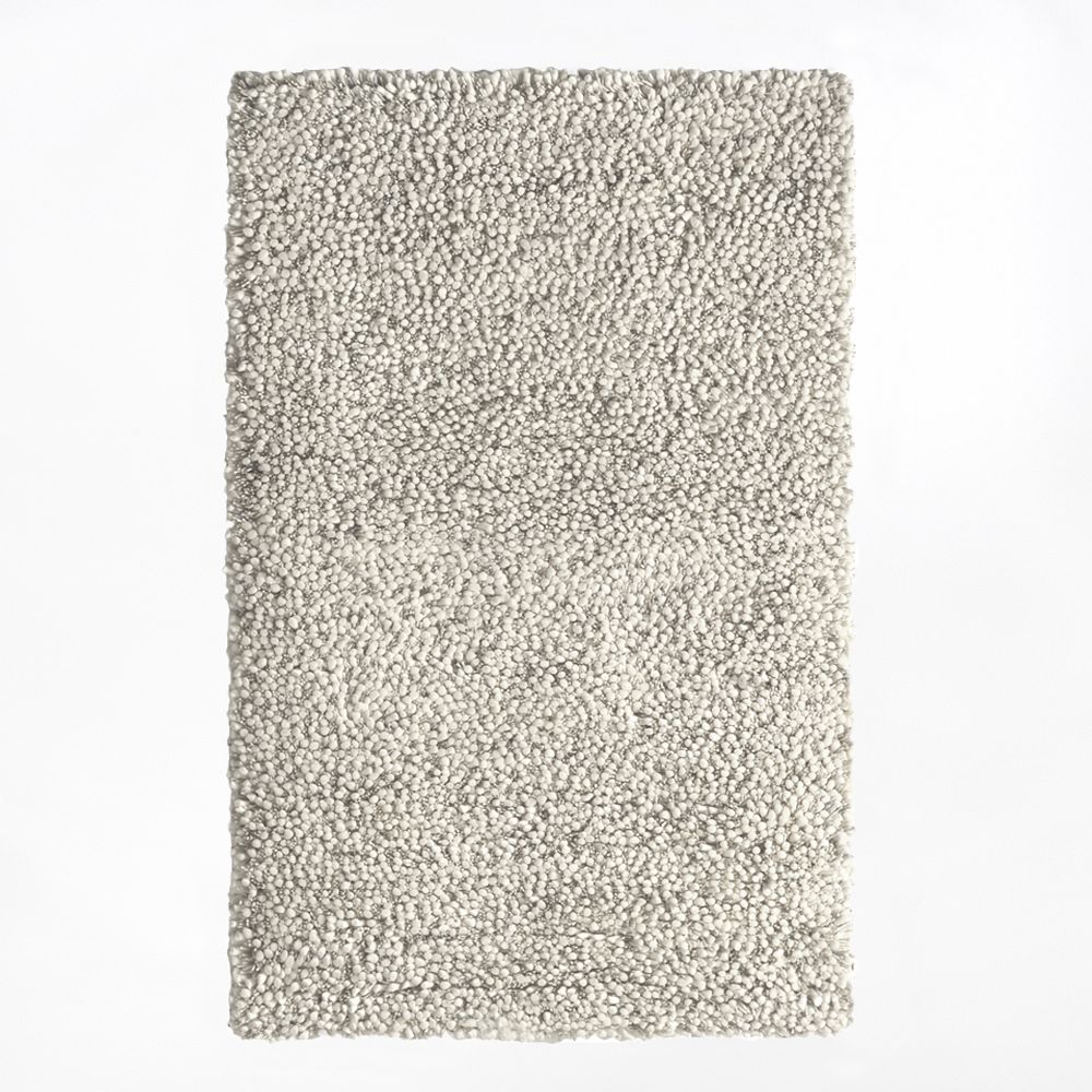 Open Box: Bello Shag Wool Rug (5' x 8') - Natural