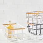 Yamazaki Dual Handle Storage Basket
