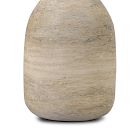 Close-up of base with rounded edges