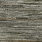 Metallic Gunmetal Grasscloth Wallpaper