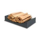 Minimalist Curved Firewood Holder