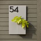 Post &amp; Porch Customizable Curb Appeal Address Planter