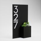 Post &amp; Porch Customizable Curb Appeal Address Planter