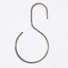Quiet Town Shower Curtain Rings - Stainless Steel