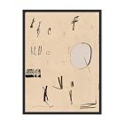 Text and Letter 4 Framed Wall Art by Coup d'Esprit Ltd.
