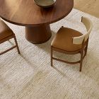 Luxe Hand-Knotted Ribbed Jute Rug