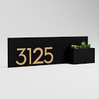 Post &amp; Porch Customizable Vista View Address Planter