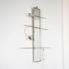 SZKLO Glass Mirror Jewelry Organizer