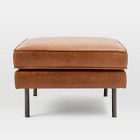 Axel Leather Ottoman