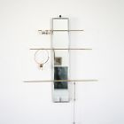 SZKLO Glass Mirror Jewelry Organizer
