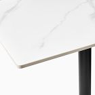 Orbit Restaurant Rectangle Dining Table - Porcelain
