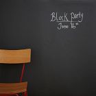 Chalkboard Panel Wallpaper