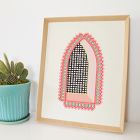 Molly M Framed Wall Art - Lancet Neon
