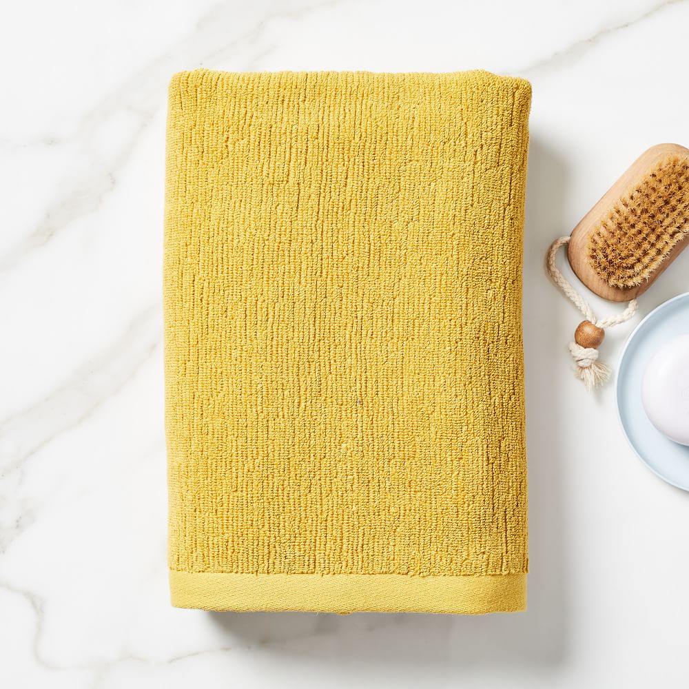 Everyday Textured Towel Sets - Dark Horseradish, Set of 4 - (4 Bath Towels)