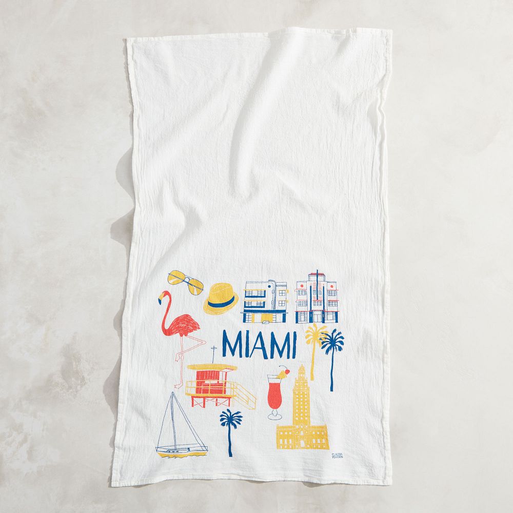 Claudia Pearson City Tea Towels