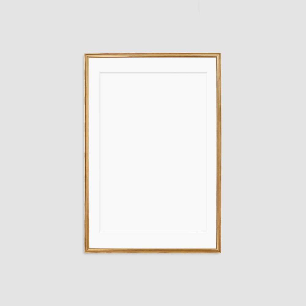 Simply Framed Oversized Gallery Frame – Antique Gold/Mat
