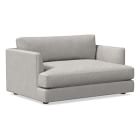 Open Box: Haven Twin Sleeper, Trillium, Performance Coastal Linen, Storm Gray, Concealed Supports