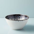 Open Box: Reactive Glaze Tall Bowl, Black + White