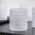 Jupiter Beaded Short Drinking Glasses (Set of 6)