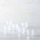 Jupiter Beaded Glass Espresso Cups (Set of 6)