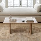 Anton Solid Wood Coffee Table (44&quot;&ndash;60&quot;)