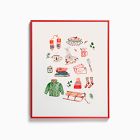 Cozy Winter Framed Wall Art by Lana's Shop