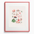 Cozy Winter Framed Wall Art by Lana's Shop