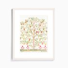 Espalier Pear Tree Framed Wall Art by Lydia Marie Elizabeth