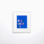 FALALALALA Framed Wall Art by Ampersand Design Studio
