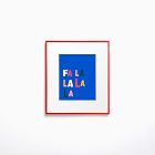 FALALALALA Framed Wall Art by Ampersand Design Studio