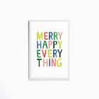 Happy Everything Framed Wall Art by Lana's Shop